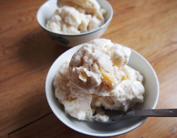 Ginger Lime Coconut Ice Cream