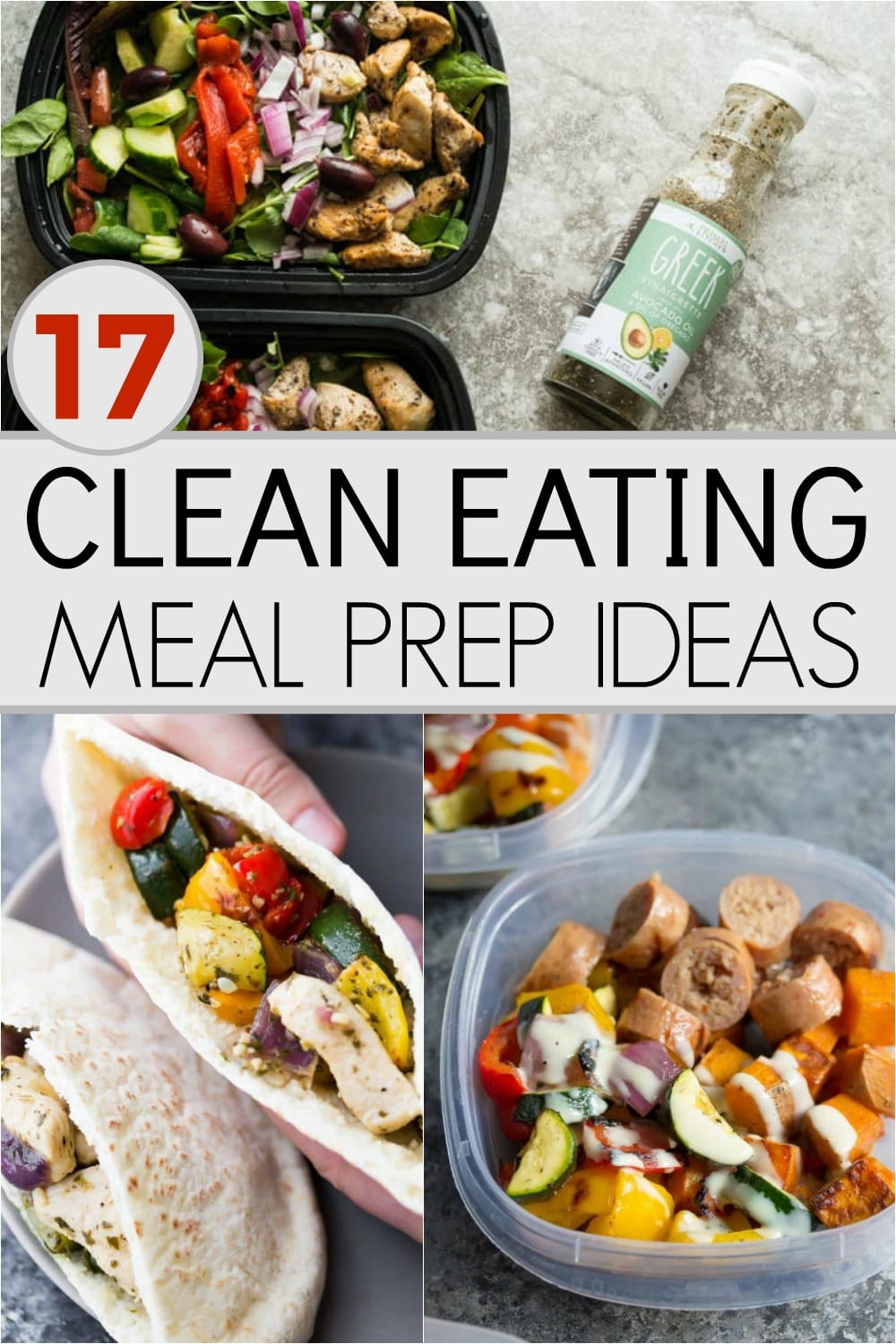 I'm just getting into meal prepping and the main problem I have had is that a lot of the recipes are either boring or unhealthy. I was super excited to find these clean eating recipes that are perfect for meal prep!!