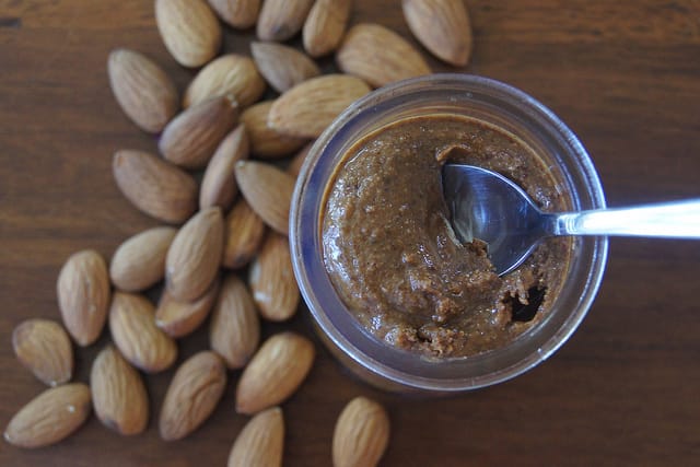 homemade almond butter