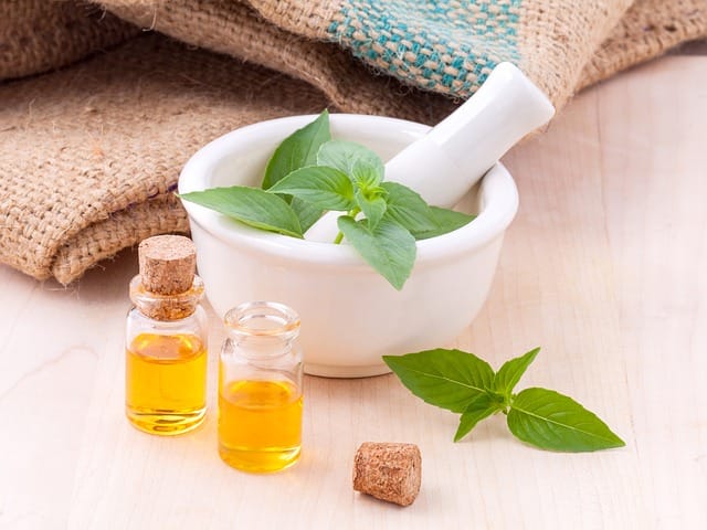 Essential oils for removing warts and moles.